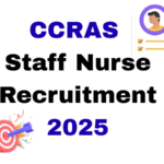 CCRAS Staff Nurse Recruitment 2025